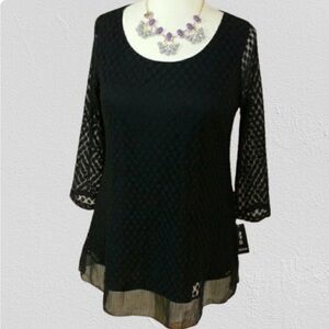 New York & Company Sexy Sheer Dress. NWT